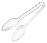 Curv™ 6" PC Serving Tongs, Clear by Winco (curv™-6-pc-serving-tongs-clear)