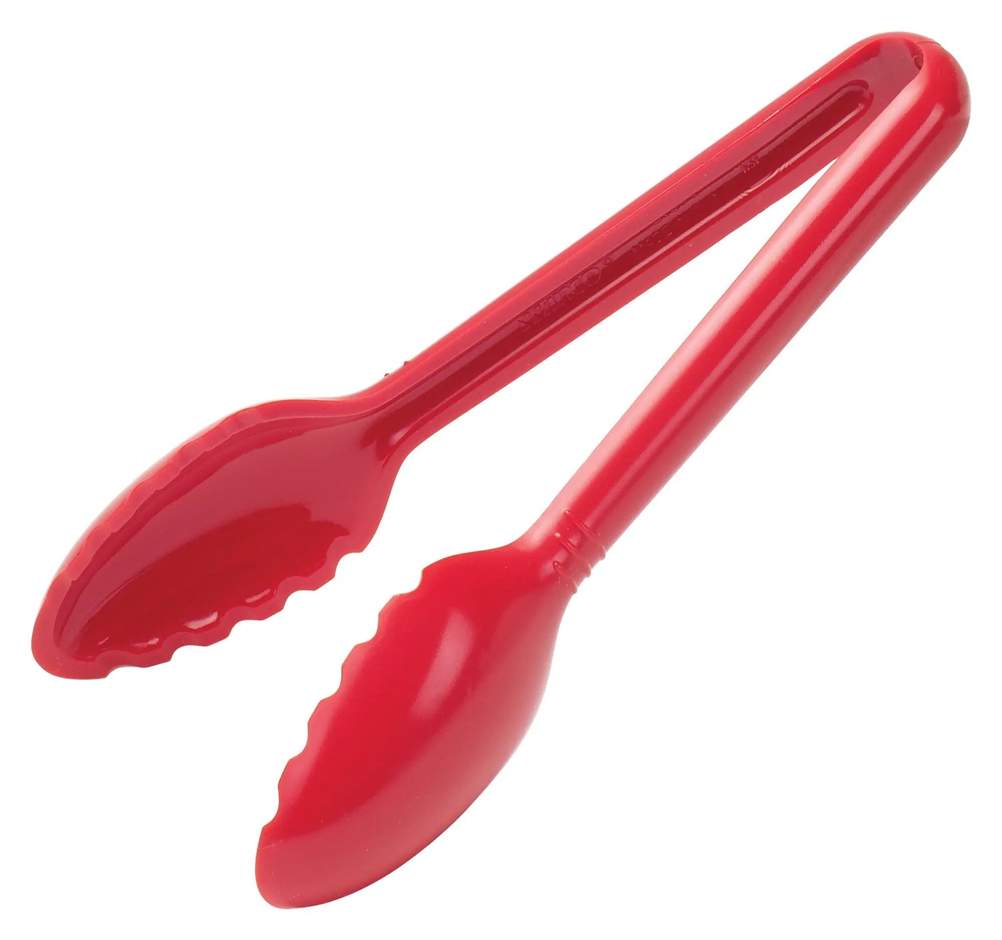 Curv™ 6" PC Serving Tongs, Red by Winco (curv™-6-pc-serving-tongs-red)