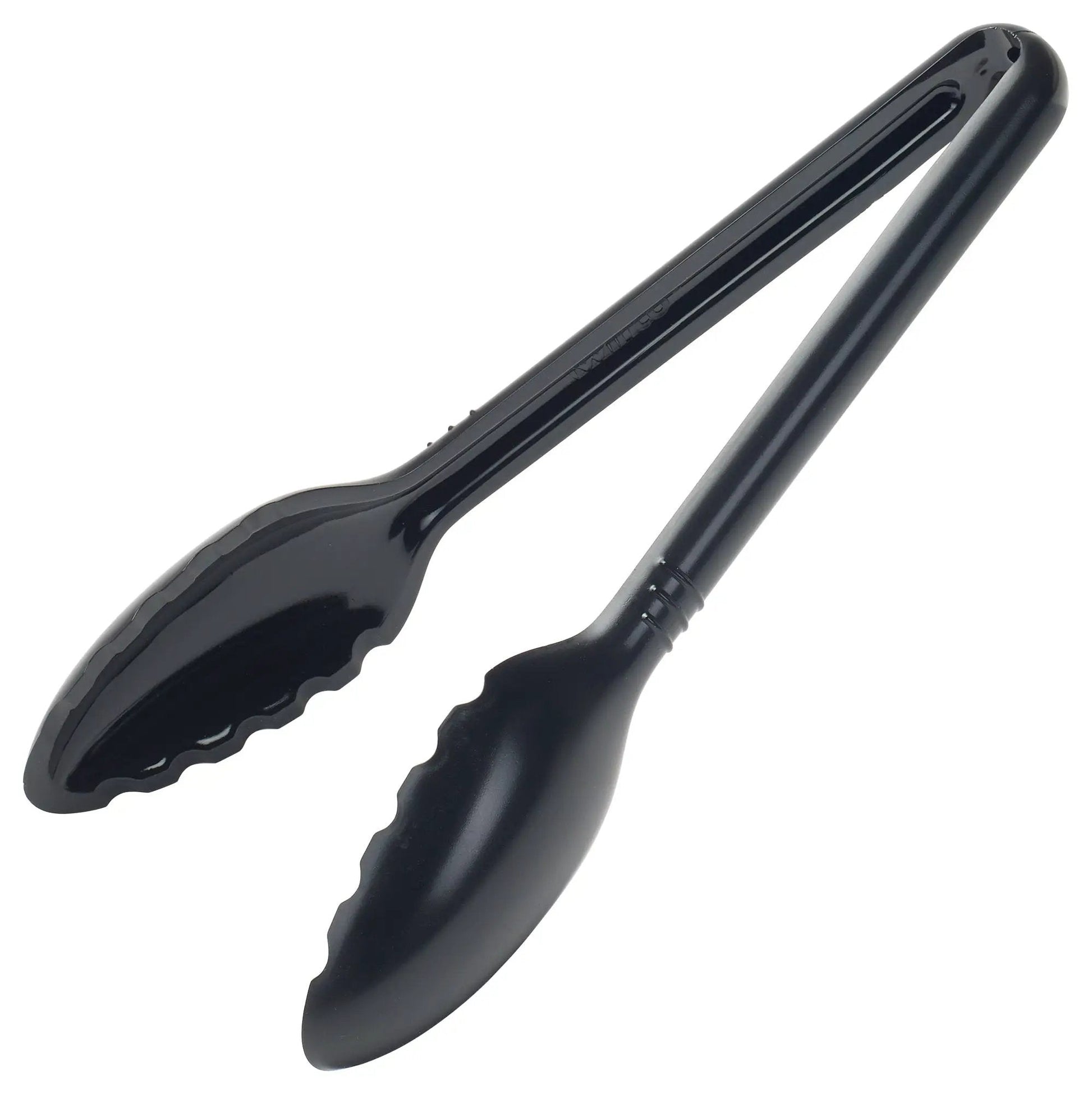 Curv™ 9" PC Serving Tongs, Black by Winco (curv™-9-pc-serving-tongs-black)