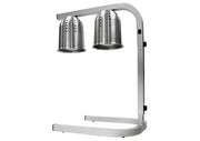 Winco EHL-2 – Heat Lamp, Aluminum base and Light hood,Two 250W Bulbs, 120V