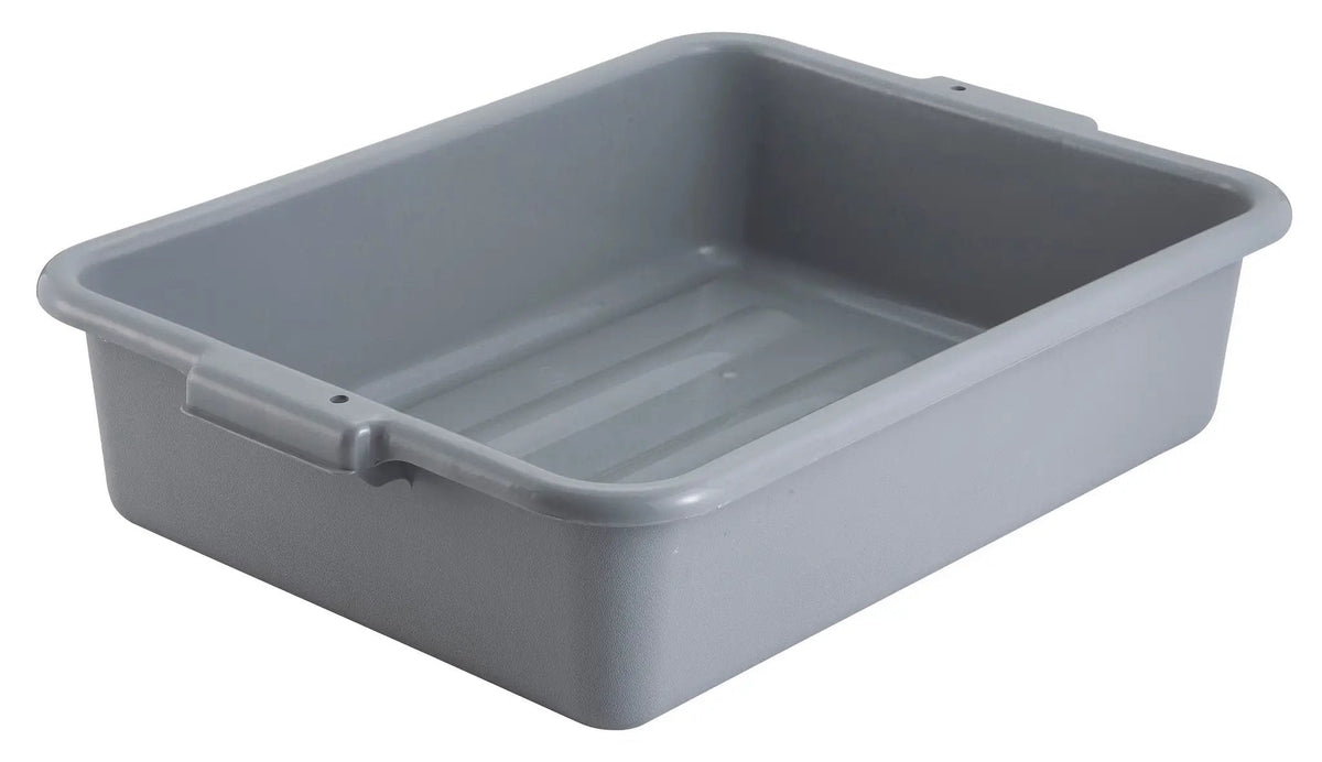 5" Dish Box, Standard Weight, Gray by Winco (5-dish-box-standard-weight-gray)