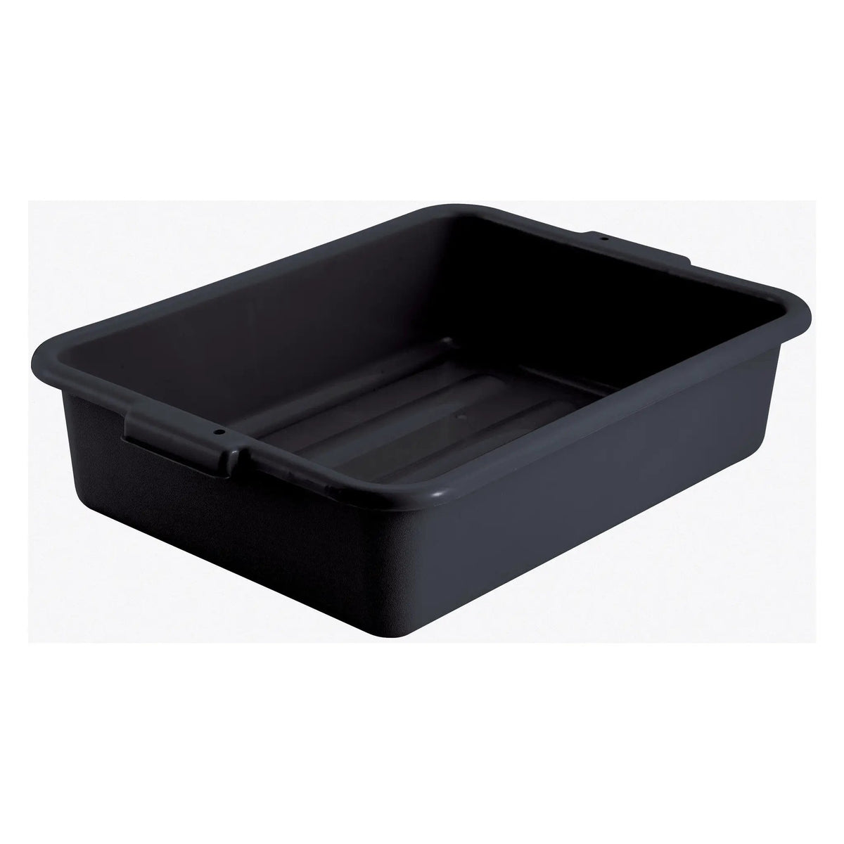 5" Dish Box, Standard Weight, Black by Winco (5-dish-box-standard-weight-black)