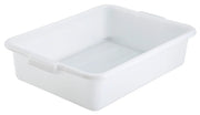 5" Dish Box, Standard Weight, White by Winco (5-dish-box-standard-weight-white)