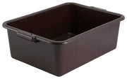 7" Dish Box, Standard Weight, Brown by Winco (7-dish-box-standard-weight-brown)