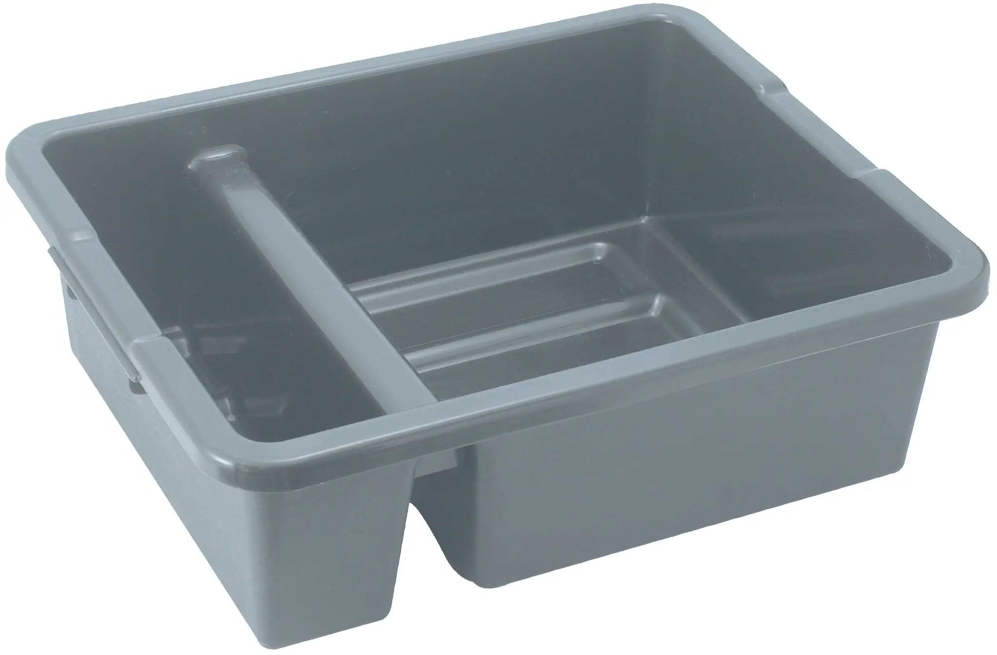 Bus Box, Divided, Gray by Winco (bus-box-divided-gray)