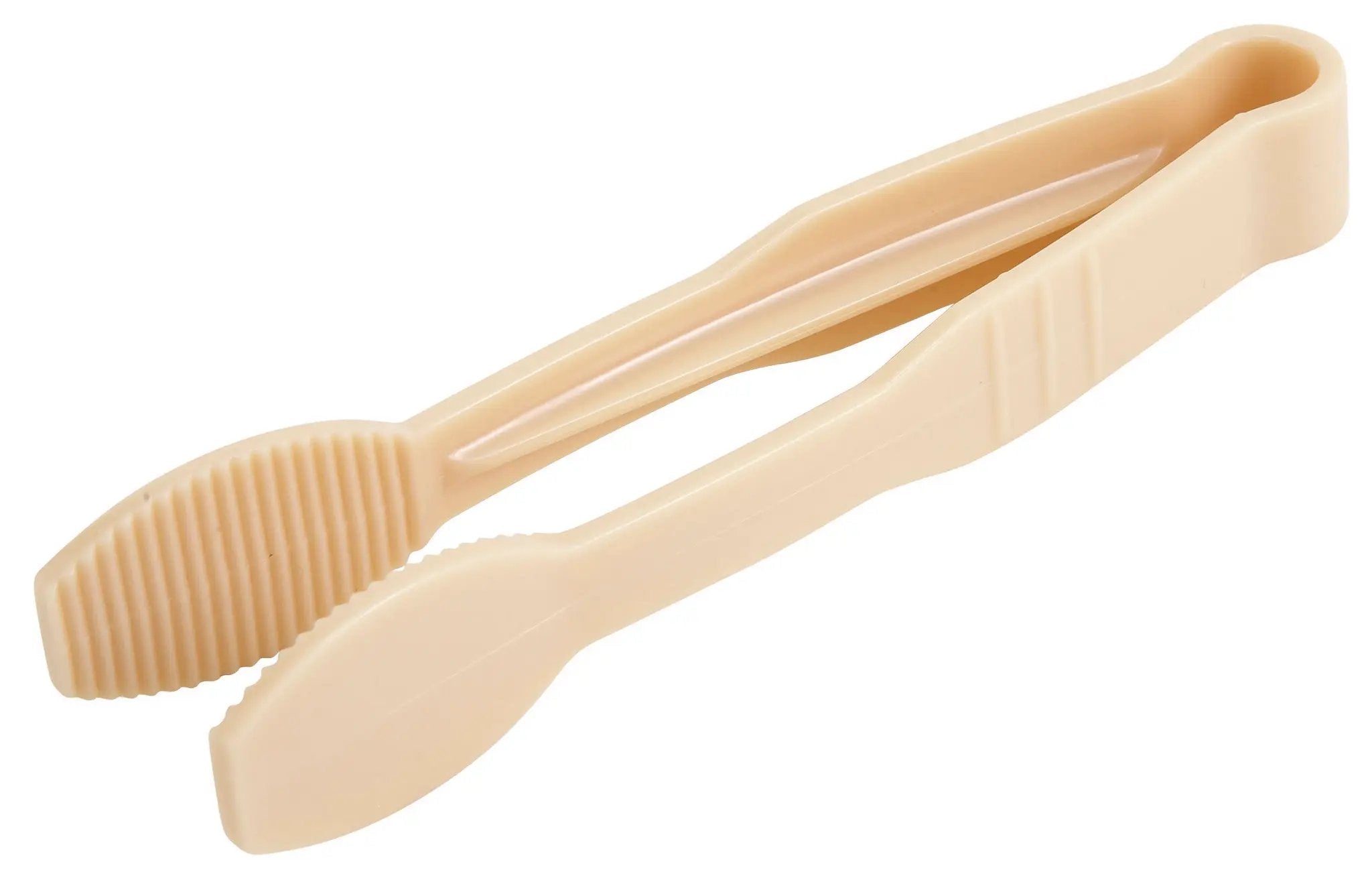 6" Flat Tong, Beige, PC by Winco (6-flat-tong-beige-pc)