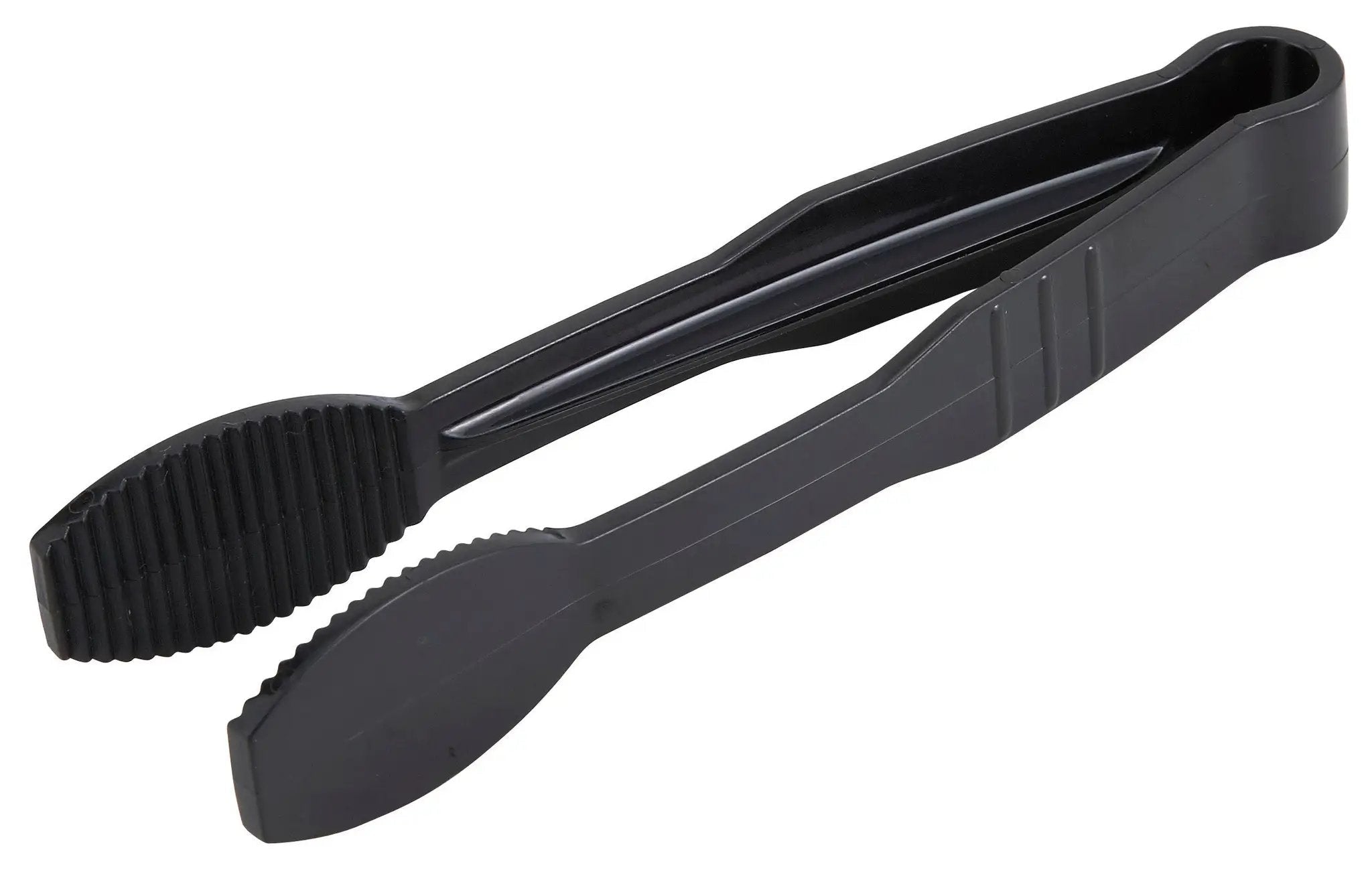 6" Flat Tong, Black, PC by Winco (6-flat-tong-black-pc)