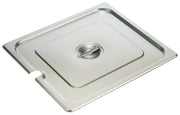 Winco SPCTT – S/S Steam Pan Cover, 2/3 Size, Slotted