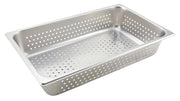 Perforated Steam Pan, Full-size, 4", S/S by Winco (spfp4)