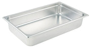 Anti-jam Steam Pan, Full-size, 4", 23 Ga S/S by Winco (anti-jam-steam-pan-full-size-4-23-ga-s-s)
