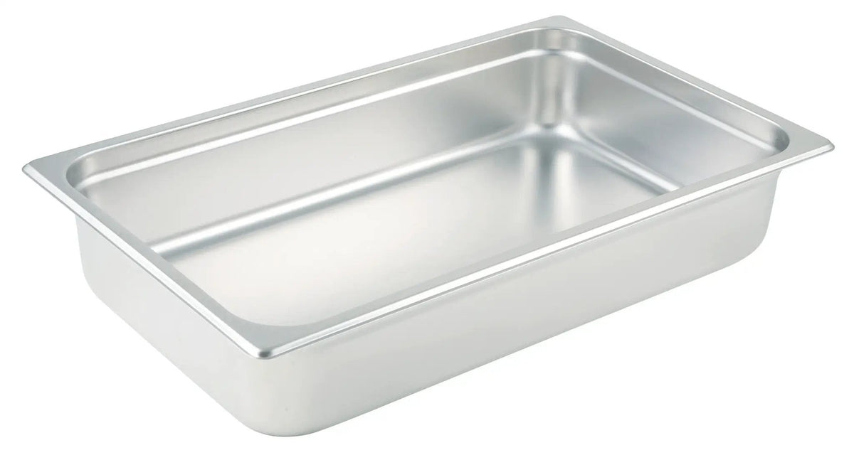 Anti-jam Steam Pan, Full-size, 4", 23 Ga S/S by Winco (anti-jam-steam-pan-full-size-4-23-ga-s-s)
