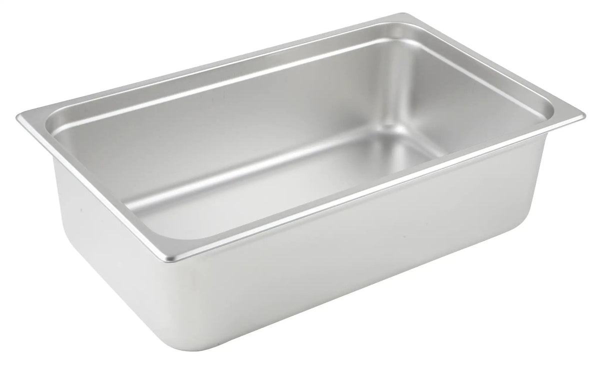 Anti-jam Steam Pan, Full-size, 6", 23 Ga S/S by Winco (anti-jam-steam-pan-full-size-6-23-ga-s-s)