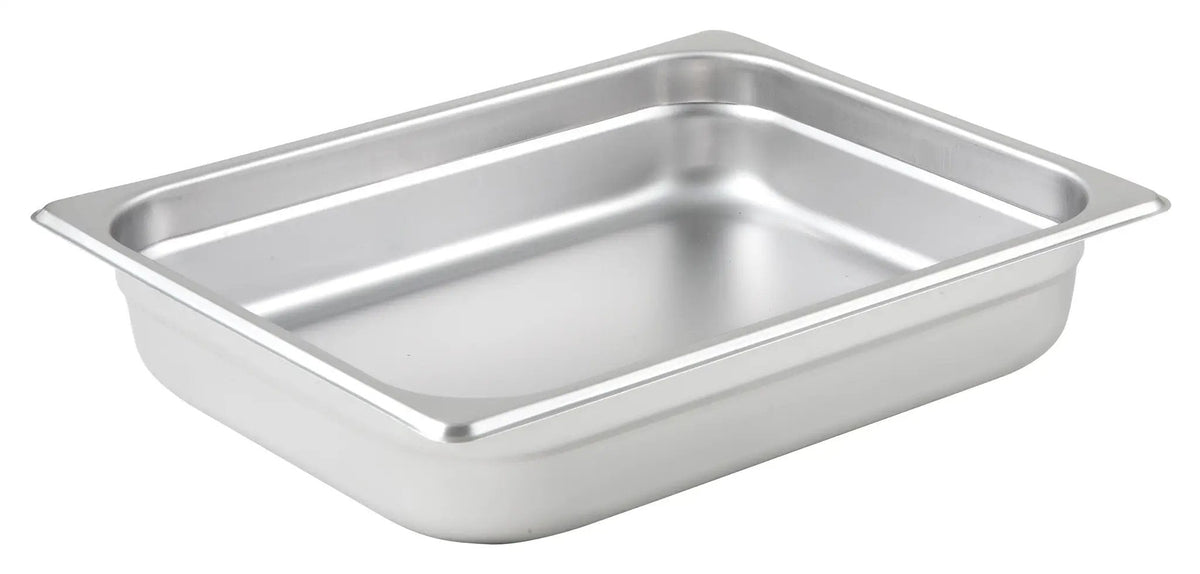 Anti-jam Steam Pan, Half-size, 2-1/2", 23 Ga S/S by Winco (anti-jam-steam-pan-half-size-2-1-2-23-ga-s-s)