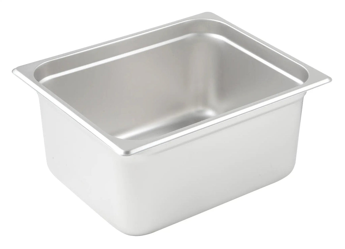 Anti-jam Steam Pan, Half-size, 6", 23 Ga S/S by Winco (anti-jam-steam-pan-half-size-6-23-ga-s-s)