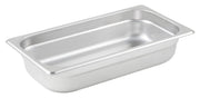 Anti-jam Steam Pan, 1/3 Size, 2-1/2", 23 Ga S/S by Winco (anti-jam-steam-pan-1-3-size-2-1-2-23-ga-s-s)