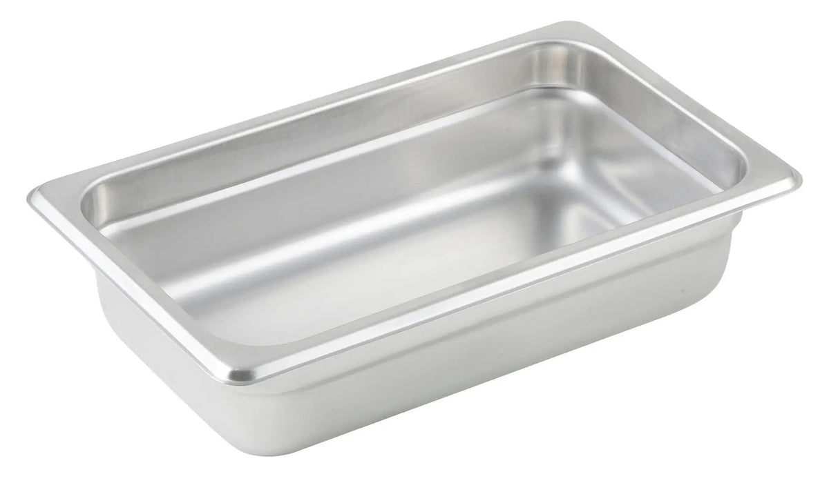 Anti-jam Steam Pan, 1/4 Size, 2-1/2", 23 Ga S/S by Winco (anti-jam-steam-pan-1-4-size-2-1-2-23-ga-s-s)