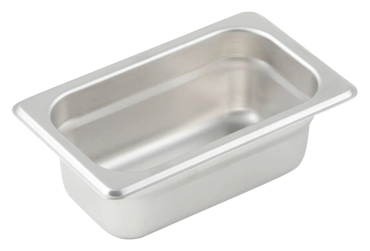 Anti-jam Steam Pan, 1/9 Size, 2-1/2", 23 Ga S/S by Winco (anti-jam-steam-pan-1-9-size-2-1-2-23-ga-s-s)