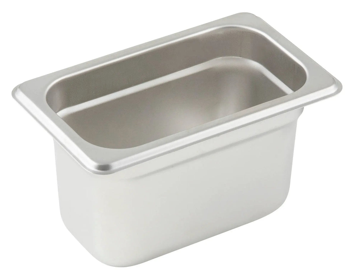Anti-jam Steam Pan, 1/9 Size, 4", 23 Ga S/S by Winco (anti-jam-steam-pan-1-9-size-4-23-ga-s-s)