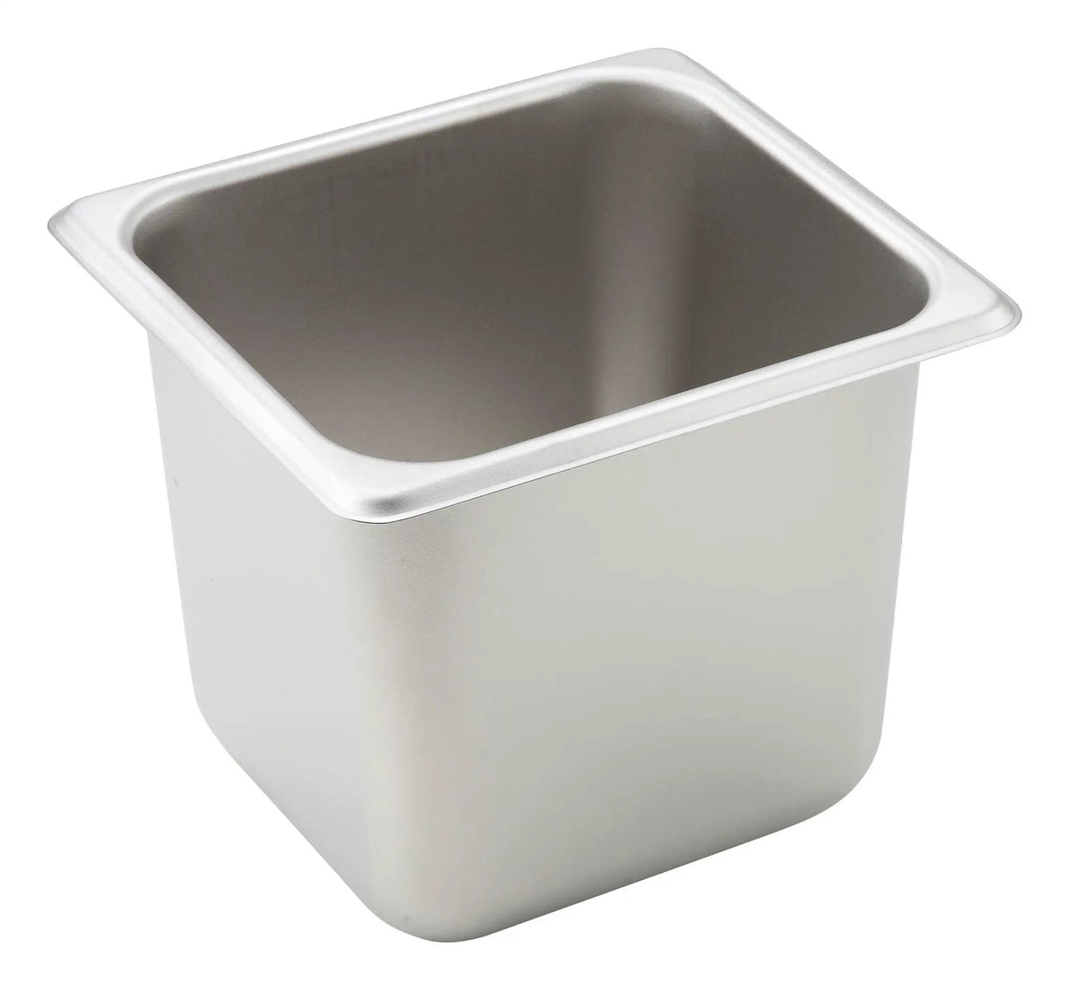 Straight-sided Steam Pan, 1/6 Size, 6", 25 Ga S/S by Winco (straight-sided-steam-pan-1-6-size-6-25-ga-s-s)