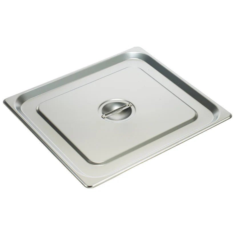 WINCO SPSCTT - 18/8 Stainless Steel Steam Pan Cover, Solid - Two - Thirds (2/3)