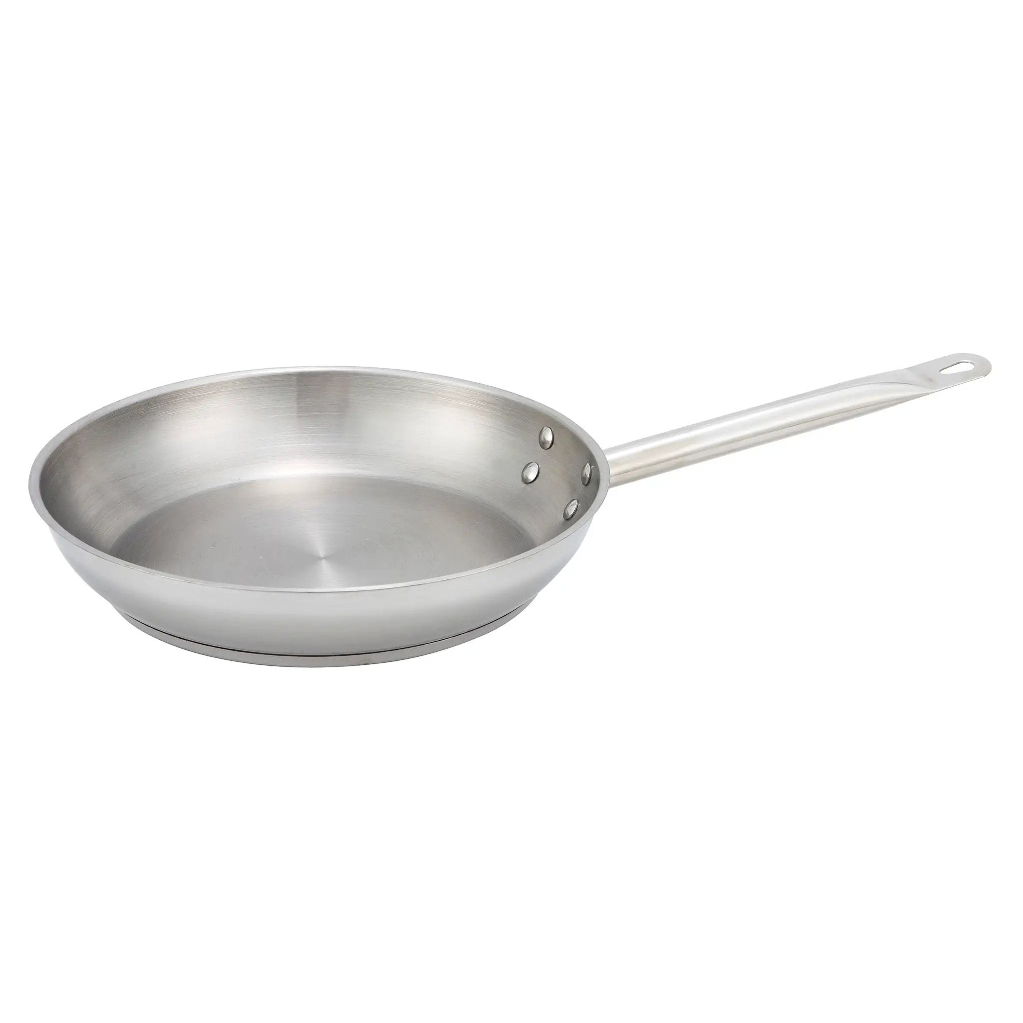 11" S/S Fry Pan by Winco (11-s-s-fry-pan)