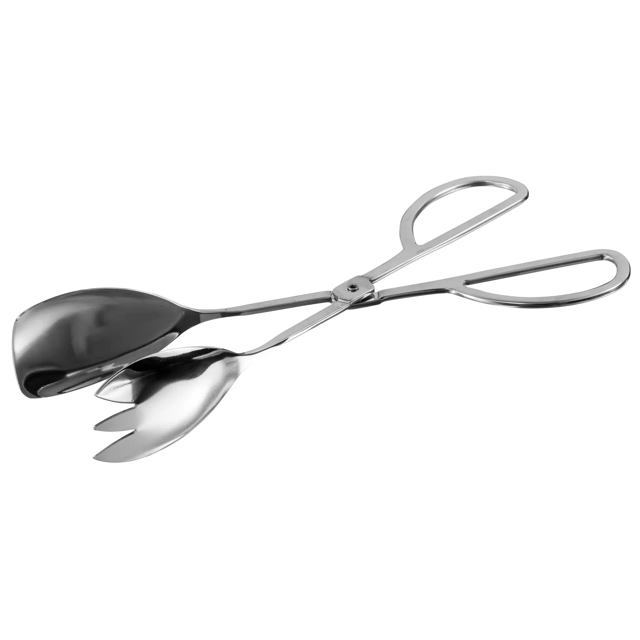 10-1/2" Salad Tong, Spoon/Fork Scissor Style, S/S by Winco (10-1-2-salad-tong-spoon-fork-scissor-style-s-s)