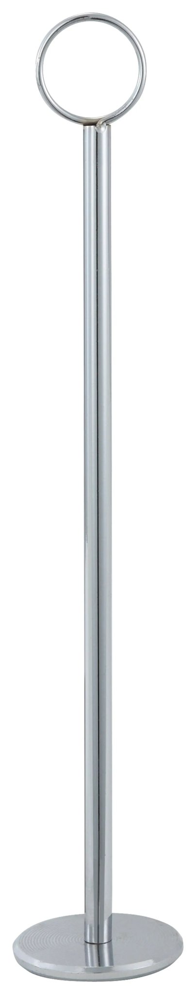 12" Table Number Holder, Chrome by Winco (12-table-number-holder-chrome)