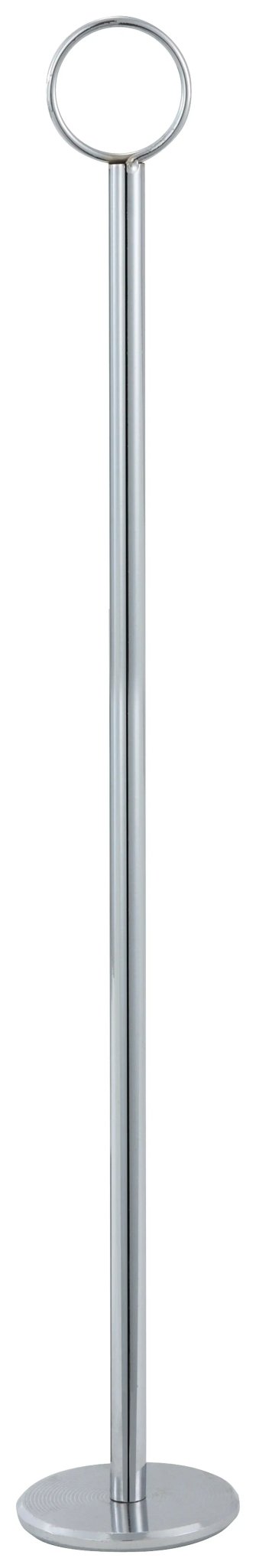 Winco TBH-15 15" Chrome Table Number Holder Product Image