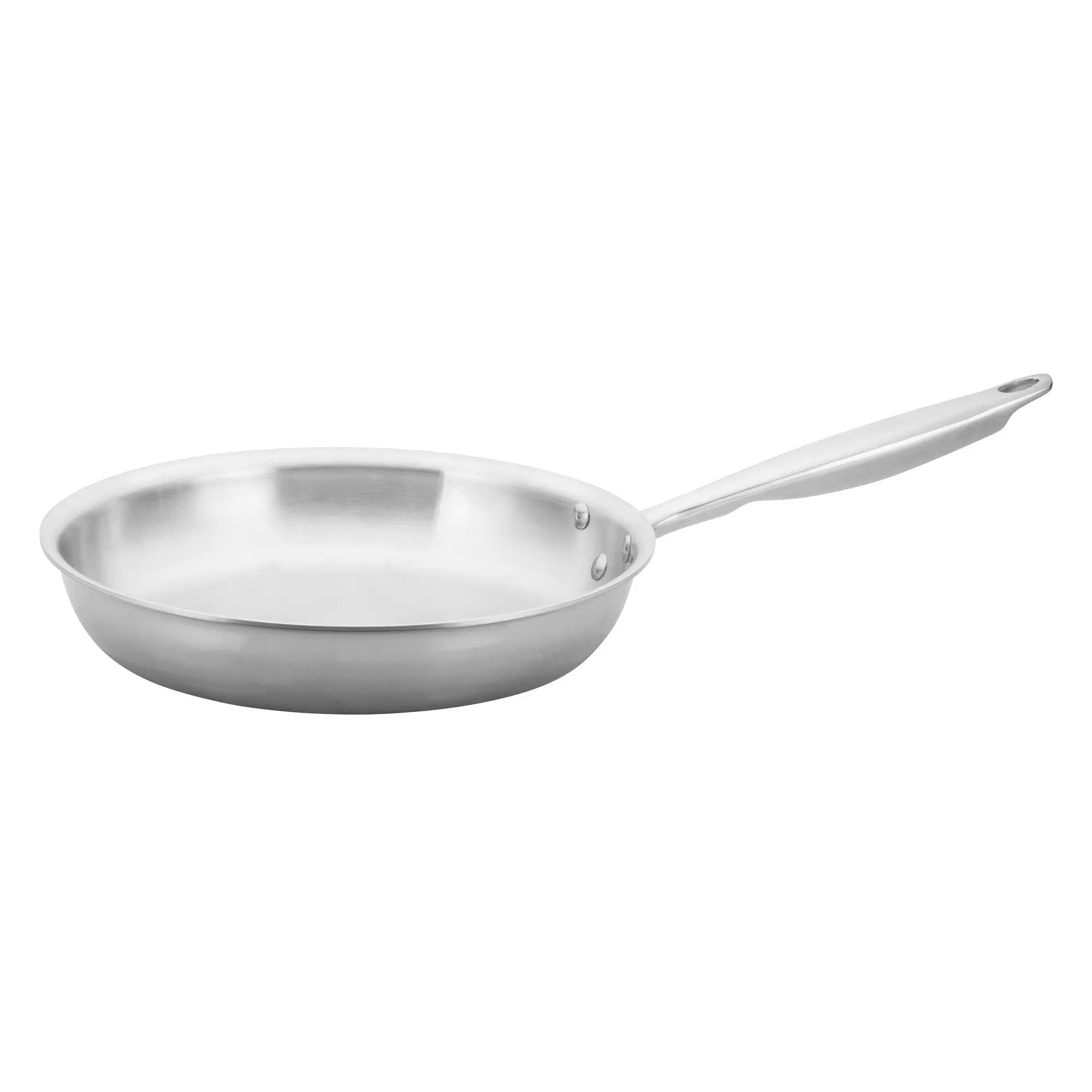 TRI-GEN™ 10" Triply S/S Fry Pan by Winco (tri-gen™-10-triply-s-s-fry-pan)