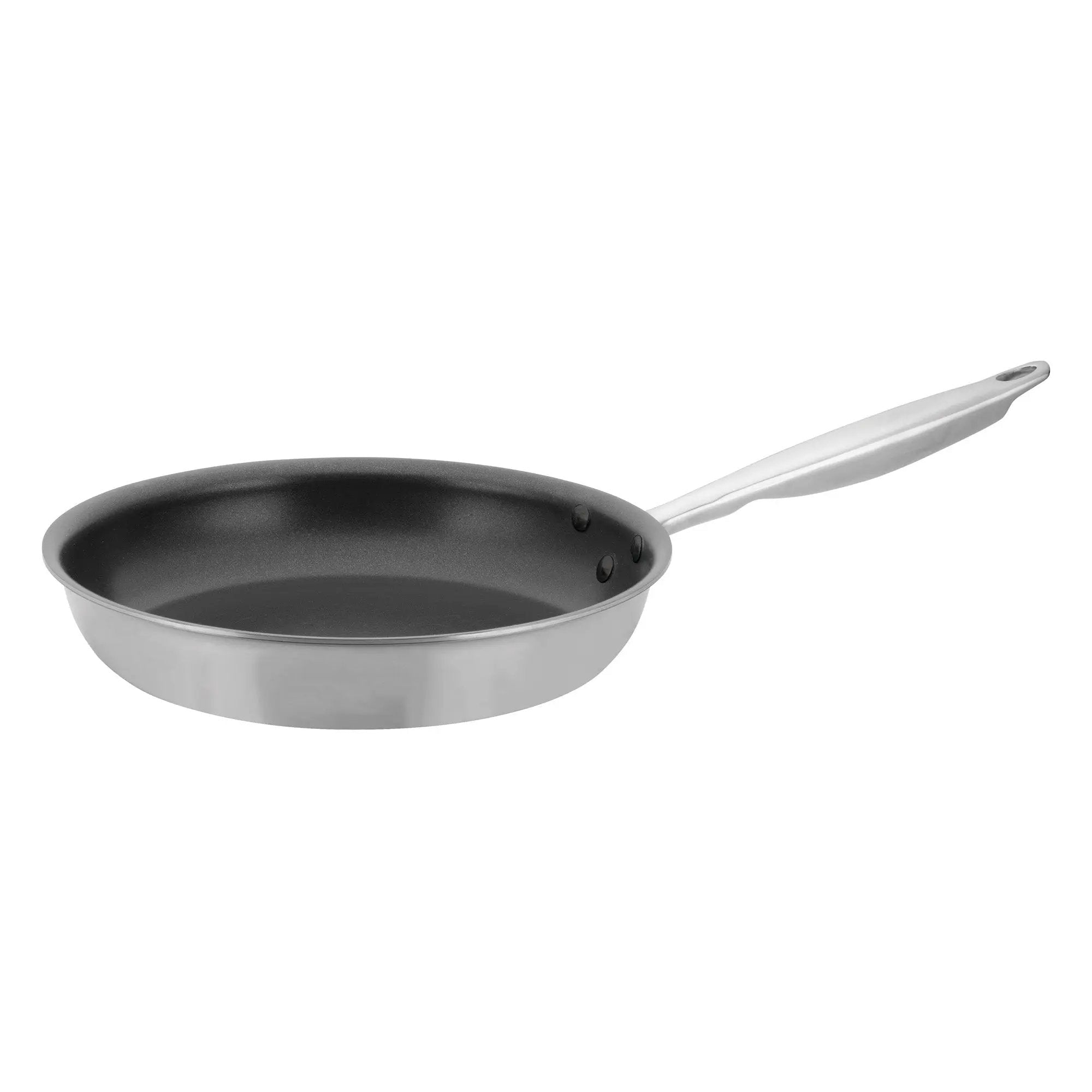 TRI-GEN™ 10" Triply S/S Fry Pan, Non-stick by Winco (tri-gen™-10-triply-s-s-fry-pan-non-stick)