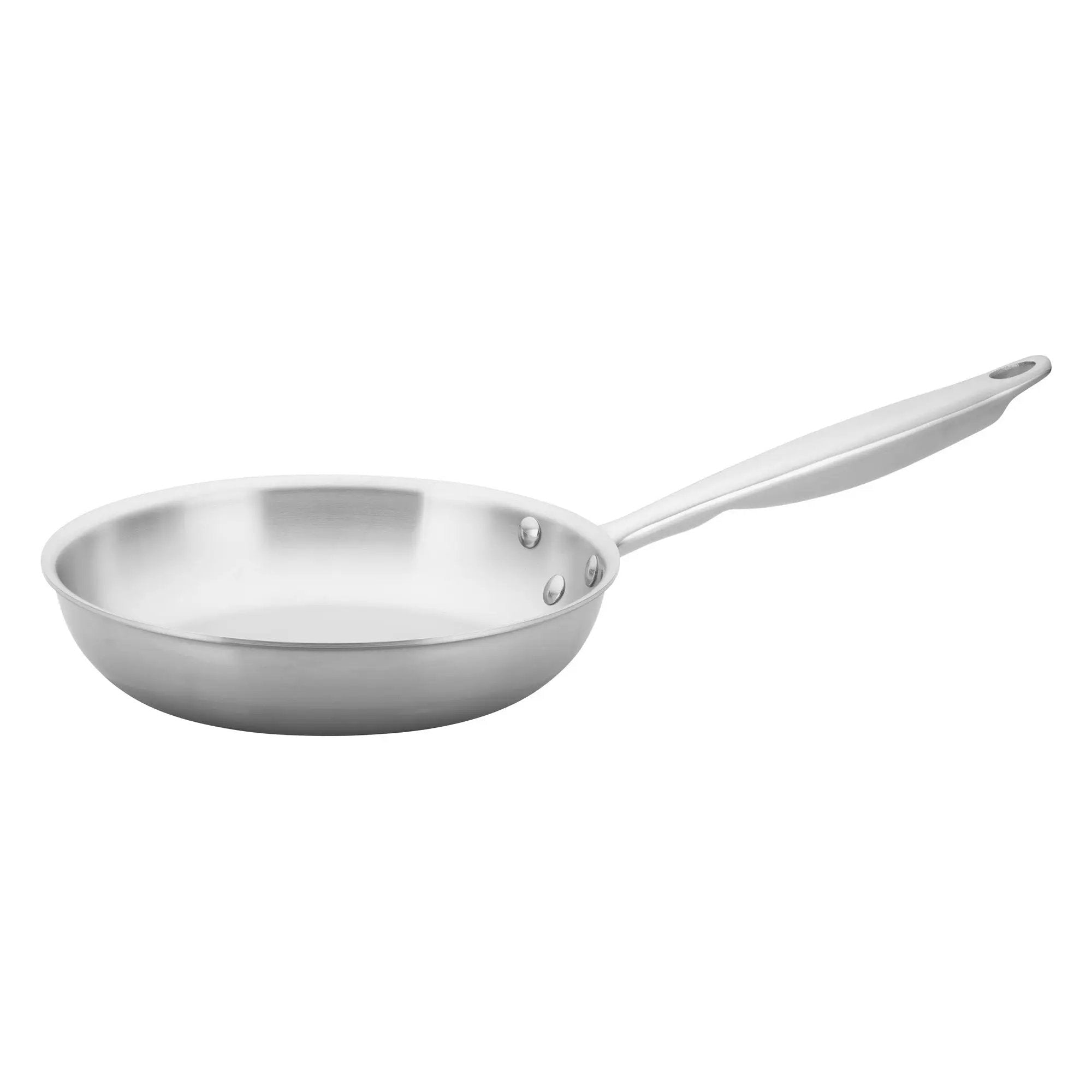 TRI-GEN™ 8" Triply S/S Fry Pan by Winco (tri-gen™-8-triply-s-s-fry-pan)