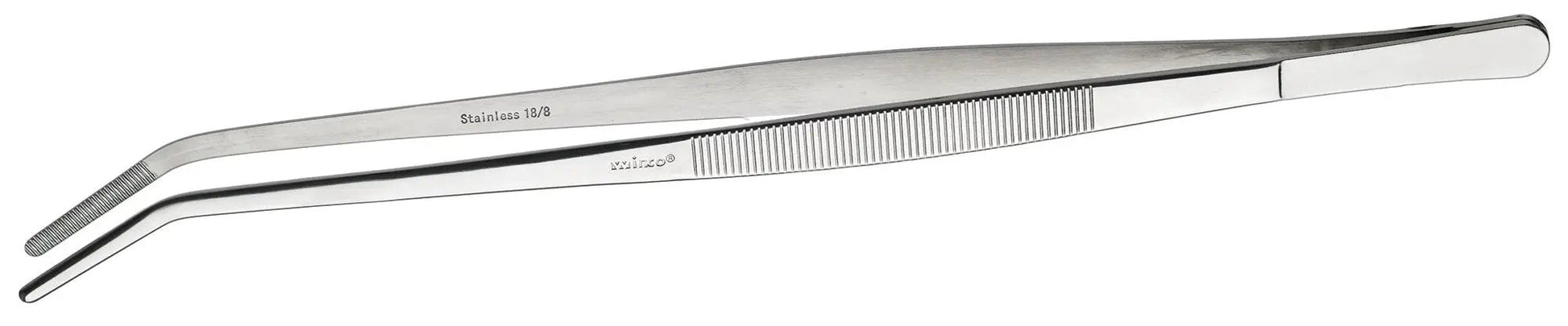 Tweezer tong, curved, 10" by Winco (tweezer-tong-curved-10)