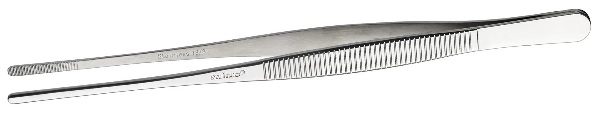 Tweezer tong, straight, 8" by Winco (tweezer-tong-straight-8)