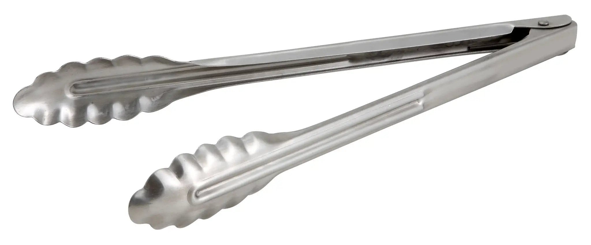 12" S/S Utility Tong, Heavyweight, 0.9mm by Winco (12-s-s-utility-tong-heavyweight-0-9mm)