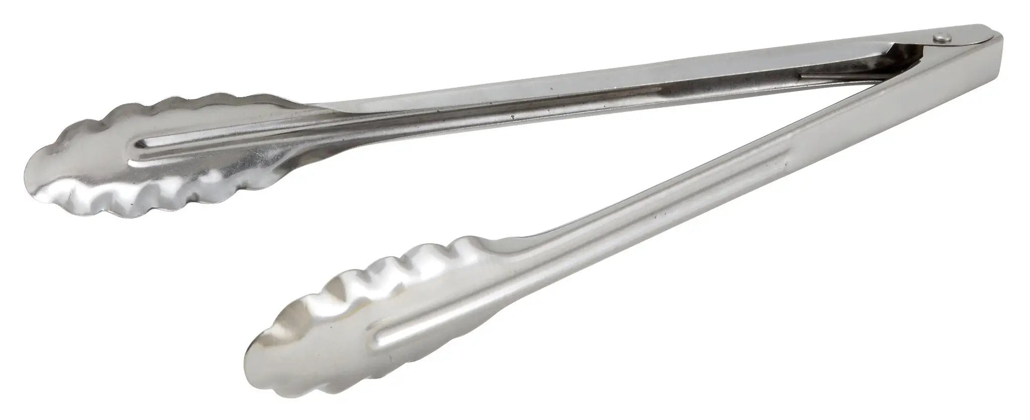 12" S/S Utility Tong, Medium Weight, 0.6mm by Winco (12-s-s-utility-tong-medium-weight-0-6mm)