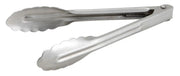 7" S/S Utility Tong, Heavyweight, 0.9mm by Winco (7-s-s-utility-tong-heavyweight-0-9mm)