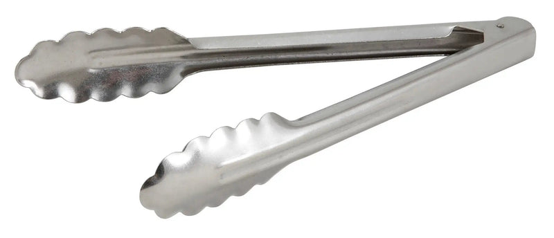 9" S/S Utility Tong, Heavyweight, 0.9mm by Winco (9-s-s-utility-tong-heavyweight-0-9mm)