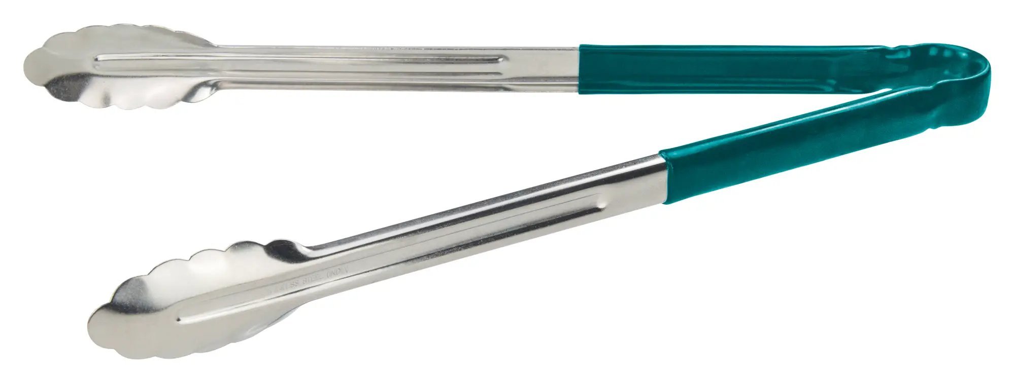 16" S/S Utility Tong, PP Hdl, Green by Winco (16-s-s-utility-tong-pp-hdl-green)