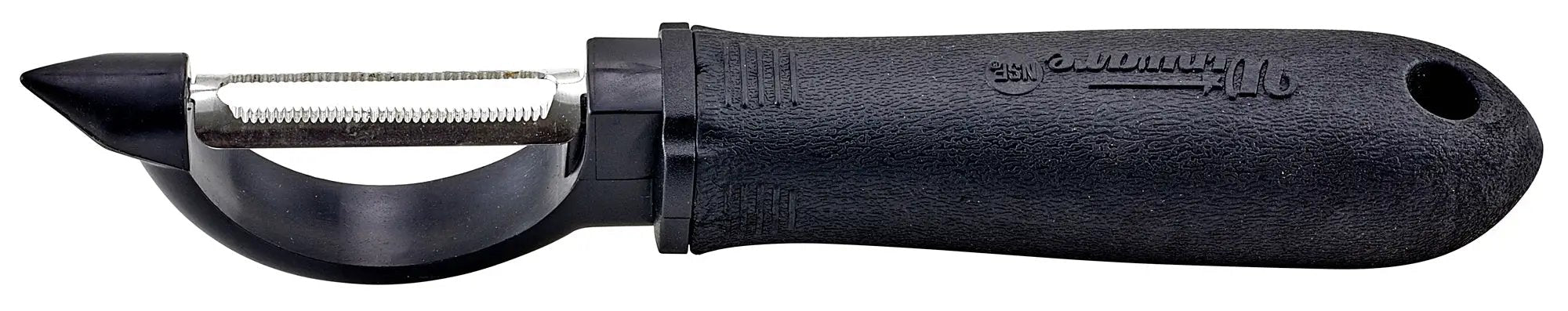 Serrated Edge Straight Peeler, Soft Grip Hdl, NSF by Winco (serrated-edge-straight-peeler-soft-grip-hdl-nsf)