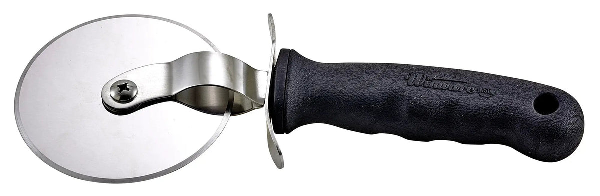 Large Pizza Cutter, 4" Wheel Blade, Soft Grip Hdl by Winco (large-pizza-cutter-4-wheel-blade-soft-grip-hdl)