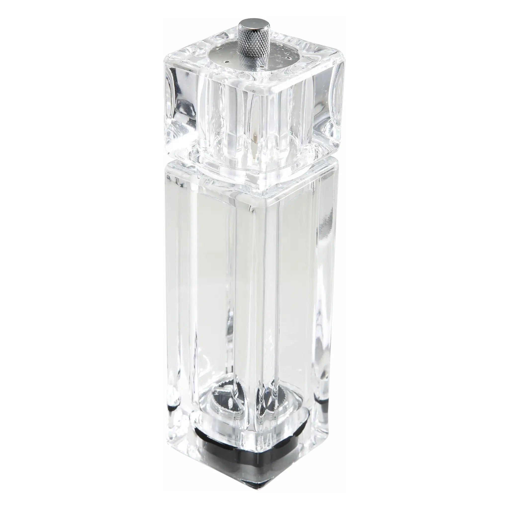 6" Pepper Mill/Salt Shaker, Acrylic, Clear by Winco (6-pepper-mill-salt-shaker-acrylic-clear)