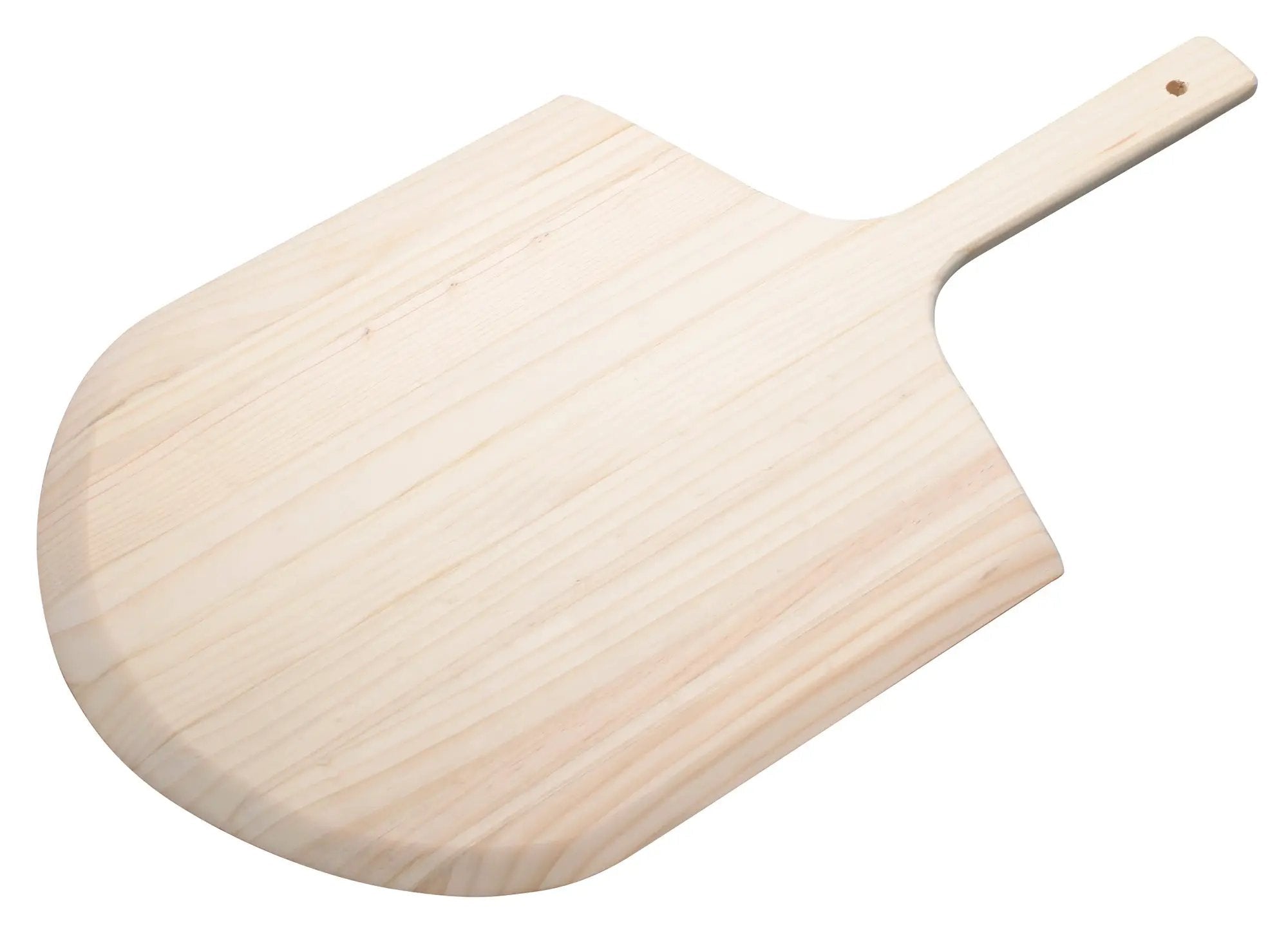 24" Wood Pizza Peel, 14"x15" Blade by Winco (24-wood-pizza-peel-14x15-blade)