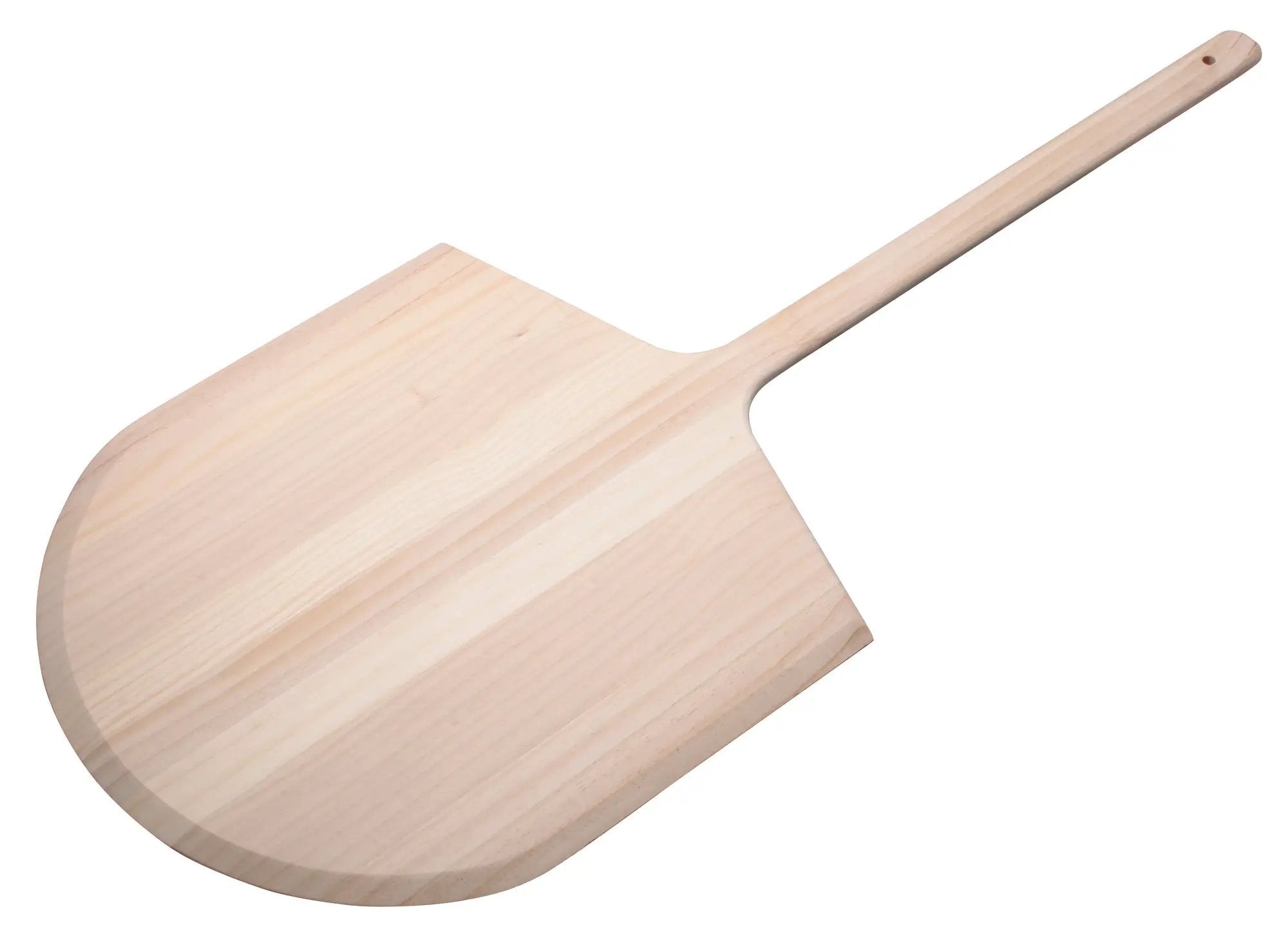 42" Wood Pizza Peel, 18"x19" Blade by Winco (42-wood-pizza-peel-18x19-blade)