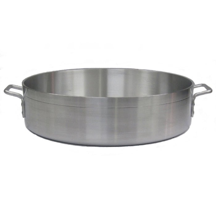 WINCO ALBH - 40 Extra Heavy Duty 1/4" (6mm) Aluminum Brazier - 40 Qt.