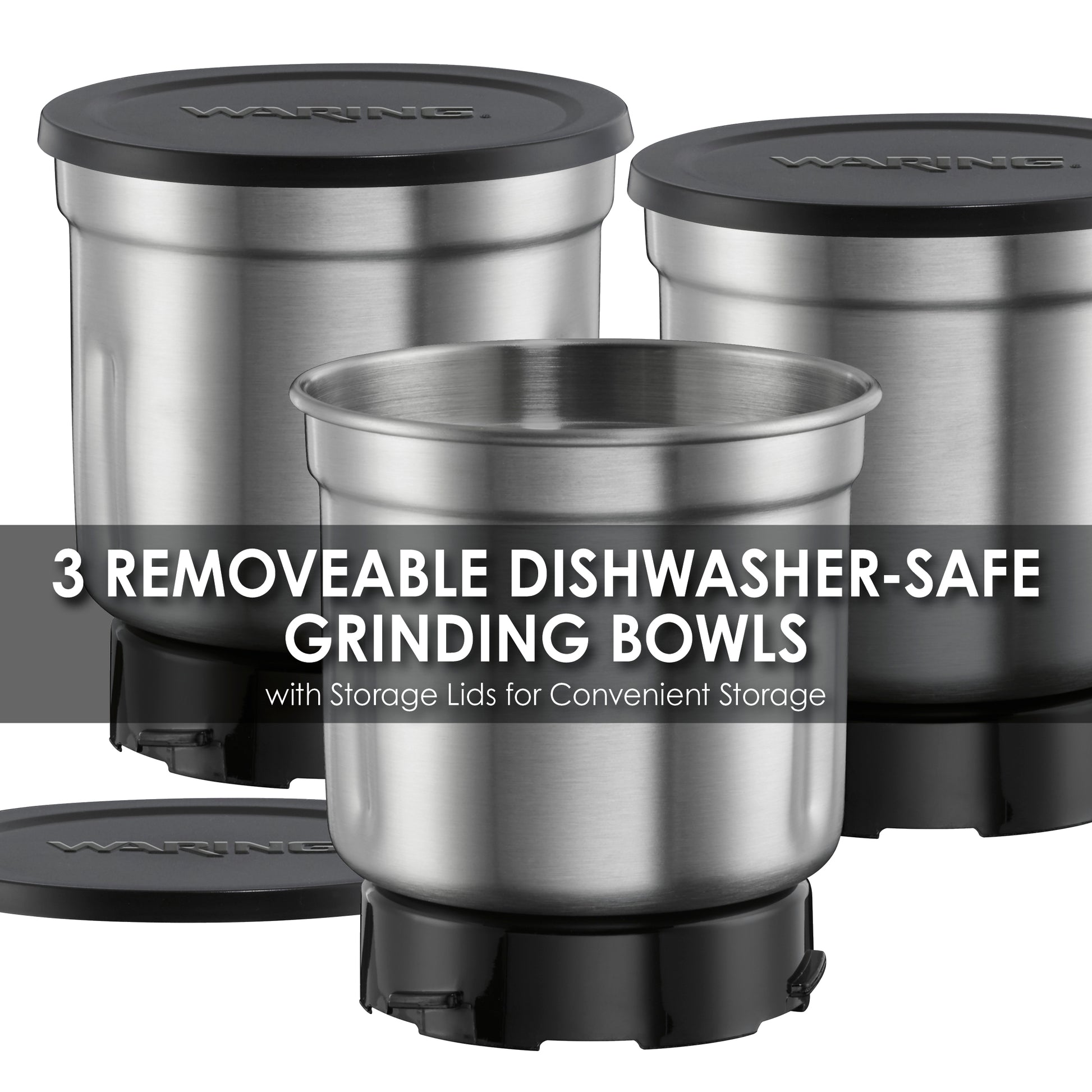 Waring WSG30 1.5 Cup Commercial Heavy Duty Spice Grinder