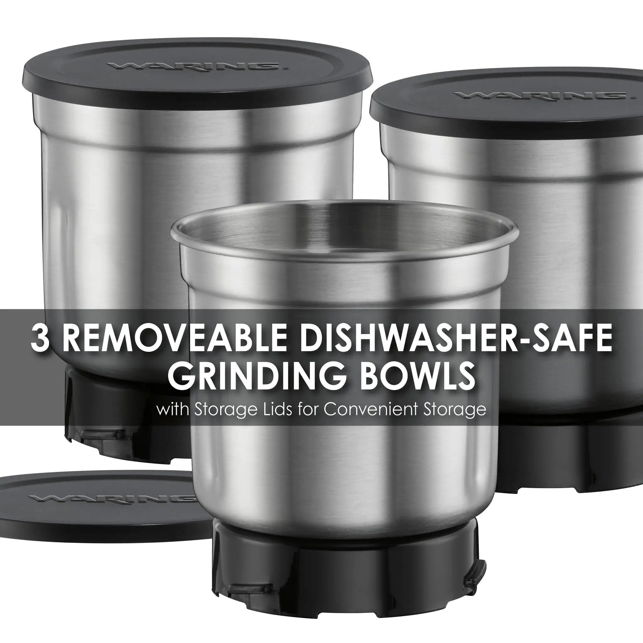 Waring WSG30 1.5 Cup Commercial Heavy Duty Spice Grinder