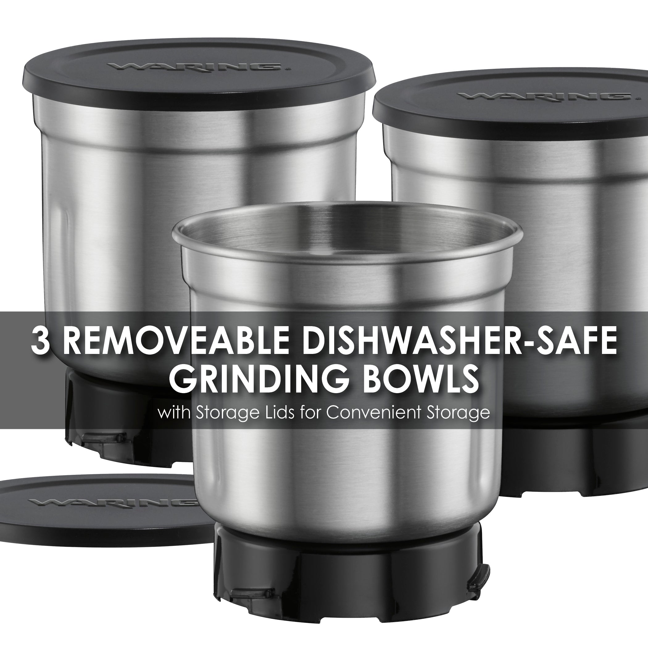 Waring WSG30 1.5 Cup Commercial Heavy Duty Spice Grinder