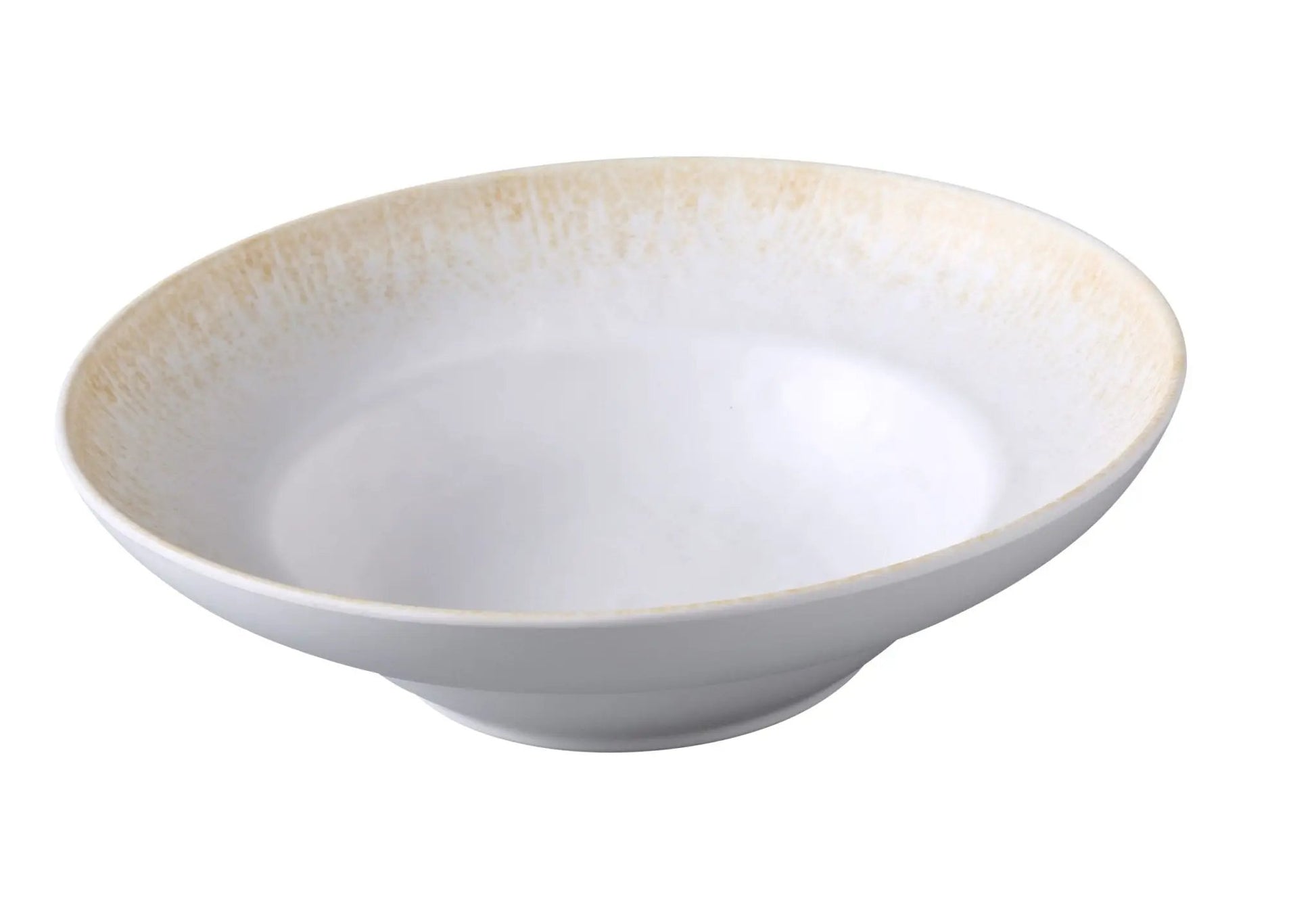 Yanco OP - 610 Optimum Melamine 10 3/4" X 2 1/8" Deep Mediterranean Bowl 13 Oz.