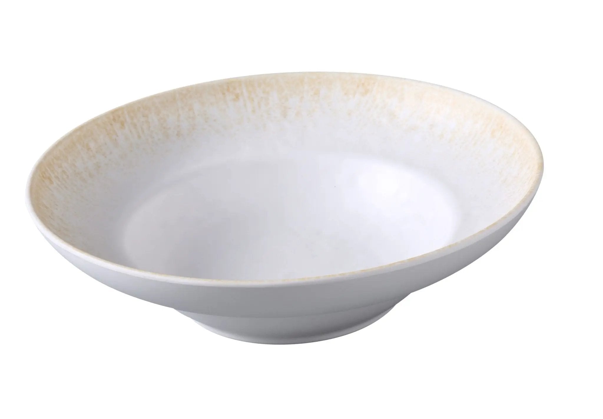 Yanco OP - 610 Optimum Melamine 10 3/4" X 2 1/8" Deep Mediterranean Bowl 13 Oz.