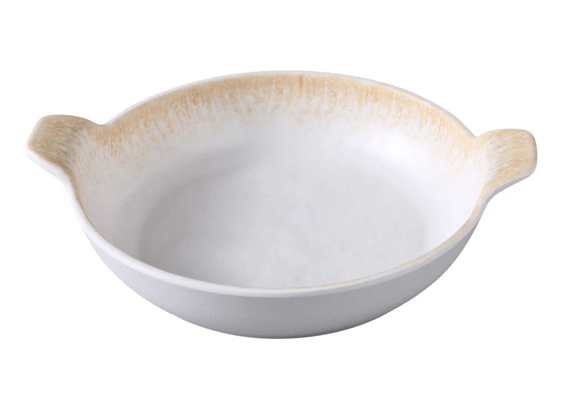 Yanco OP - 709 Optimum Melamine 9 1/8" X 7 1/2" X 2 3/4" Bowl with Ear 25 Oz.